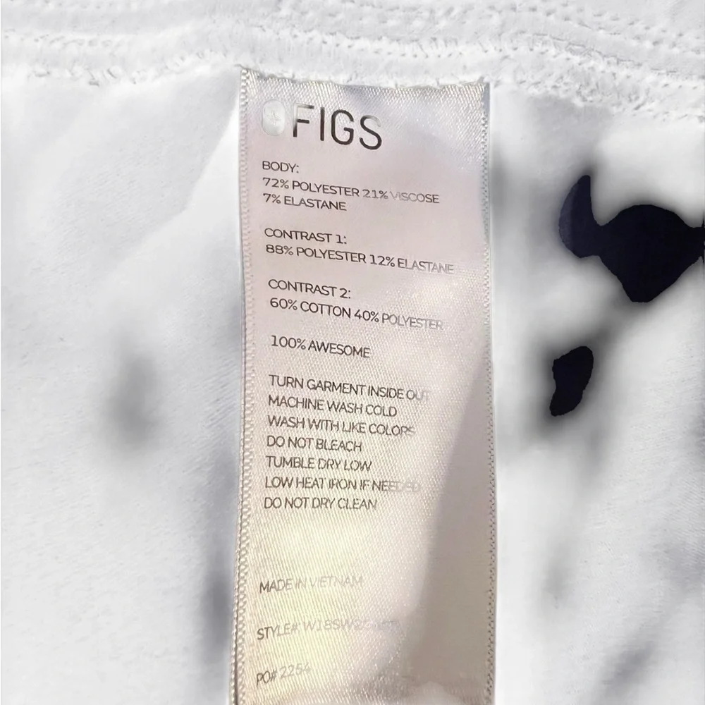 FigsStylish Blue Jogger Scrub Pants